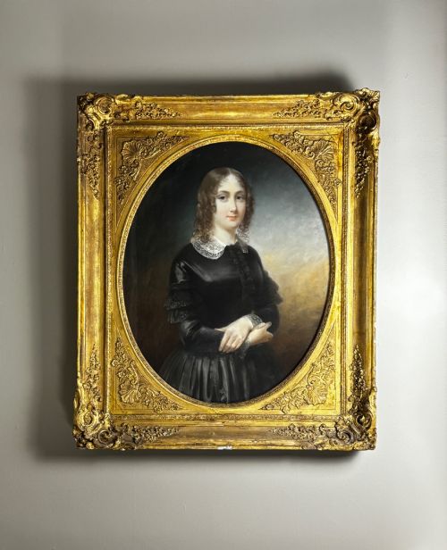 AN IRISH PORTRAIT OF LADY MCCORMAC WIFE OF 1ST BARONET SIR WILLIAM PHYSICIAN TO QUEEN VICTORIA - ADDITIONAL PHOTO 2