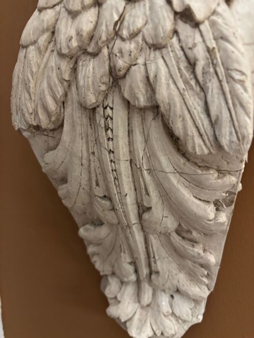 A 19TH CENTURY PUTTO WALL CORBEL C1850 - ADDITIONAL PHOTO 3
