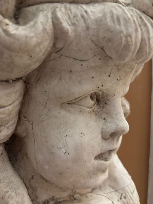 A 19TH CENTURY PUTTO WALL CORBEL C1850 - ADDITIONAL PHOTO 11