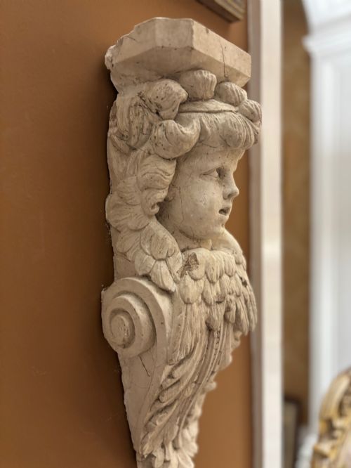 A 19TH CENTURY PUTTO WALL CORBEL C1850 - ADDITIONAL PHOTO 13