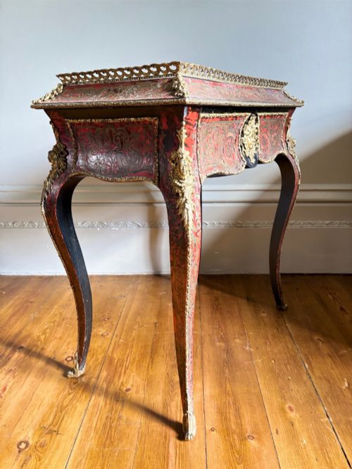 19TH CENTURY FRENCH NAPOLEAN III BOULLE JARDINIERE STAND - ADDITIONAL PHOTO 7