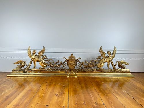 A Magnificent Dore Bronze Fender, E F Caldwell New York C1900 196cm Length