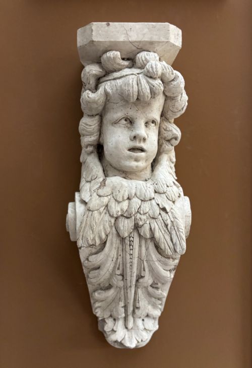 A 19th Century Putto Wall Corbel C1850