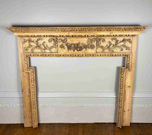 A Georgian Pine Fire Surround C1770