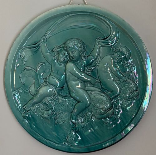 A Large French Plaque by Clement Messier1844-1917
