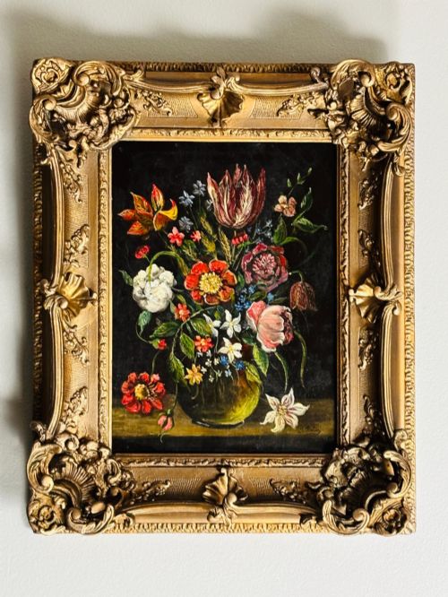 Jean Baptiste Robie Oil on Canvas Painting 1821-1910