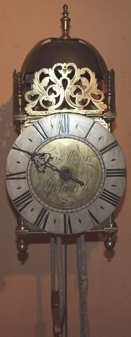 Antique Lantern Wall Clock