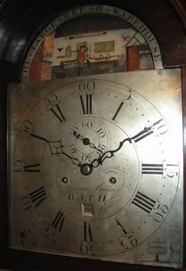 fig 1. ANTIQUE LONGCASE CLOCK
