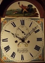 fig 1. ANTIQUE LONGCASE CLOCK