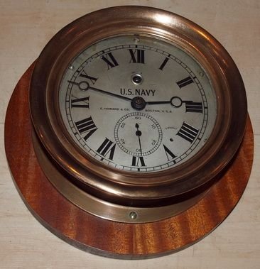 Antique Ships Clock
