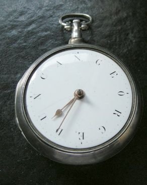 Georgian Silver Pocket Watch