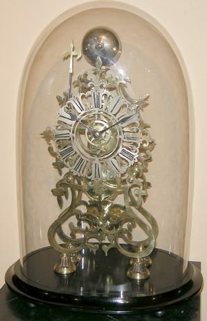 Antique Skeleton Clock