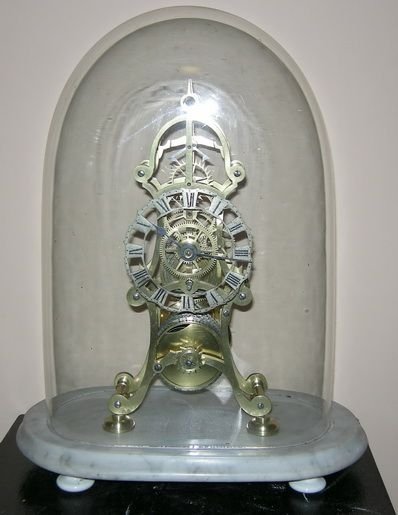 Antique Skeleton Clock