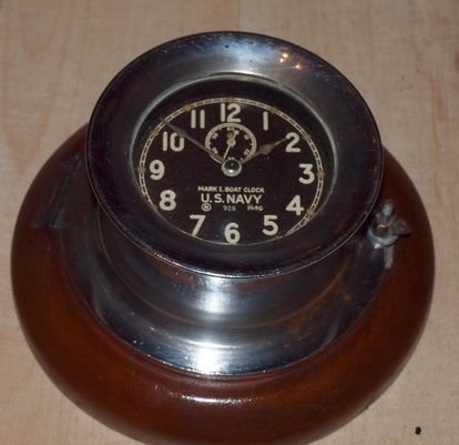 US Navy Ships Clock