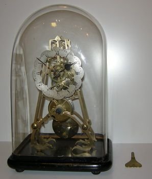 Antique Skeleton Clock