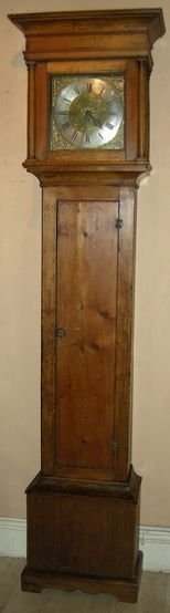 Antique Pine Longcase Clock