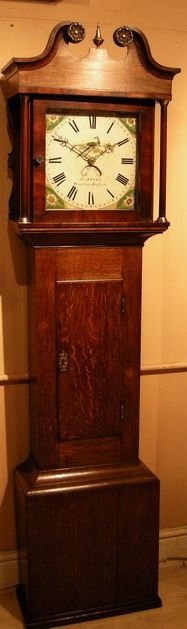 Antique Longcase Clock Wootton Bassett