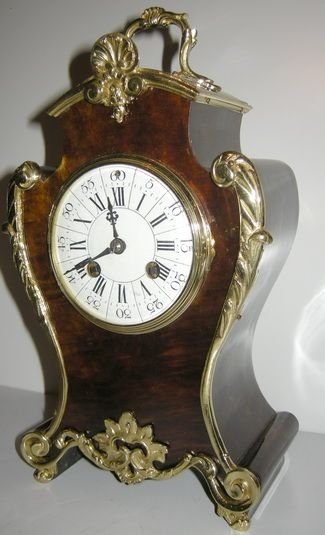 Antique Tortoishell Mantel Clock