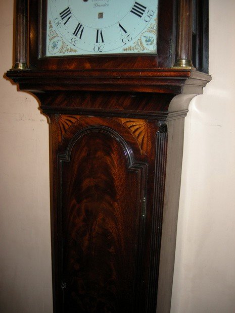 fig 1. Antique Longcase Clock Dundee