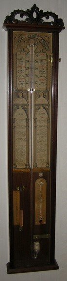 Antique Admirol Fitzroy Barometer