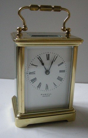 Antique Carriage Clock Rowell Oxford
