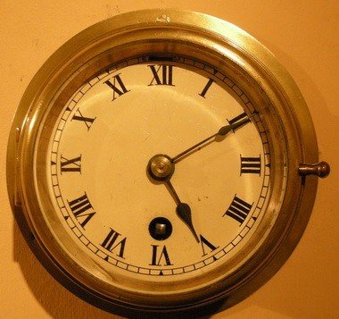 Antique  Ww11 Period Ships Clock