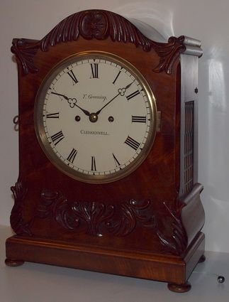 Antique Bracket Mantel Clock Greening London