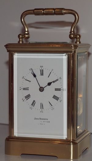 Antique Carriage Clock Bennett London