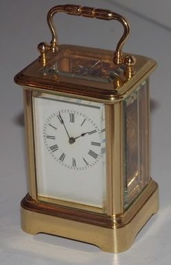 Antique French Minature Carriage Clock