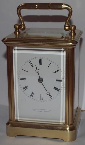 Antique Carriage Clock Klaftenberger