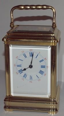 Gorge Case Carriage Clock