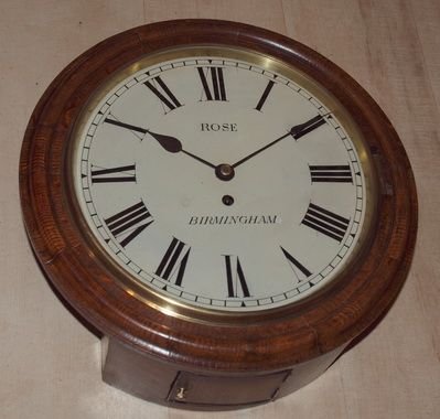 Antique Dial Clock Rose Birmingham