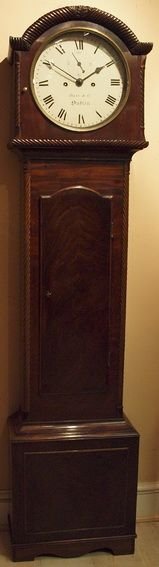 Barr of Dublin Mahogany Longcase Clock