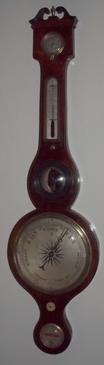 A Mercury Wheel Barometer Bernaschoni of Bruton