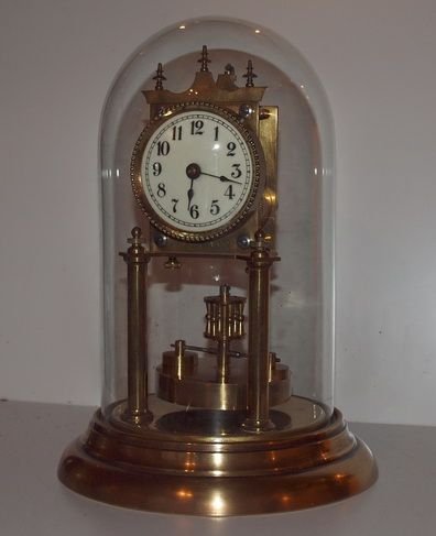 Antique 400 Day Torsion Mantel Clock