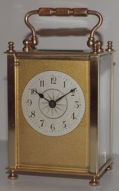 Antique Carriage Clock and Box