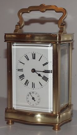Antique Douchine Case Alarm Carriage Clock