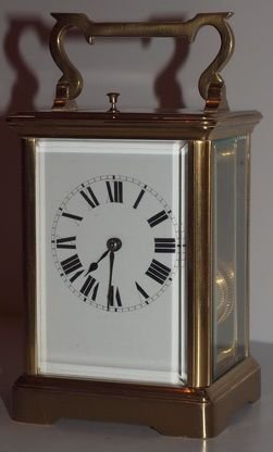 Antique French Repeating Carriage Clock