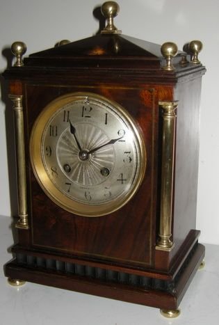 Edwardian Mantel Clock Georgian Design