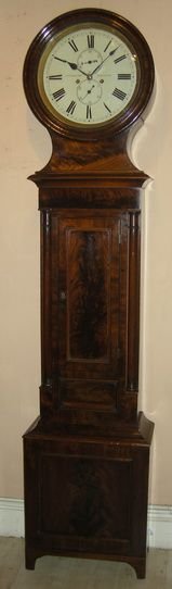 Scottish Drumhead Longcase Clock Bathgate