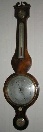 Manchester Late Georgian Mercury Barometer