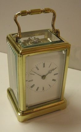 An Early Example of a Carriage Clock 'One-piece' 
Case