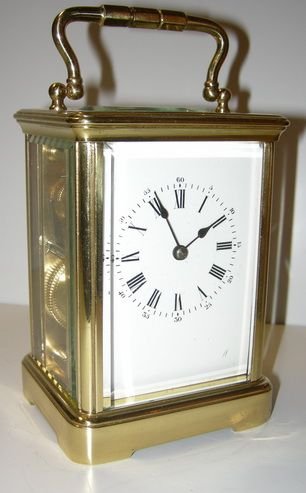 French Striking Carriage Clock