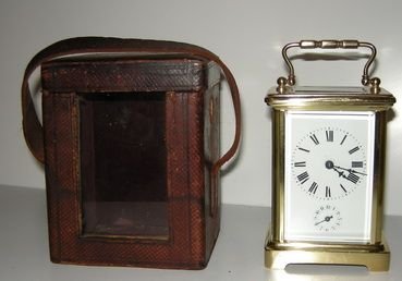 French Carriage Clock with Box