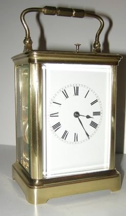 French Strike and Repeat Carriage Clock