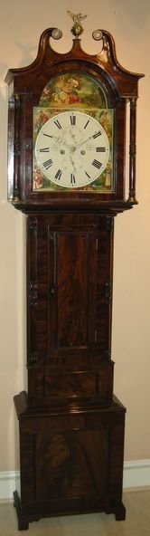 Scottish Mahogany Longcase Clock Dundee