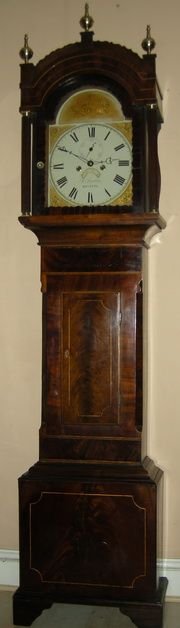 Bartley Bristol Mahogany Longcase Clock