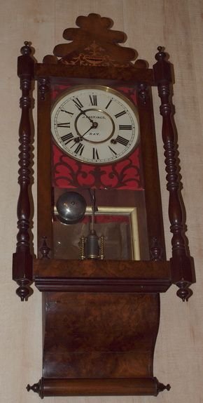 Hastings of Hay Marquetry Wall Clock