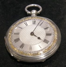 A Victorian Silver Pocket Watch