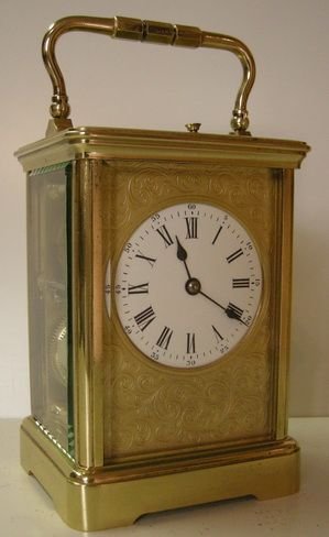 Richard & Co. Paris Strike/repeat Carriage Clock